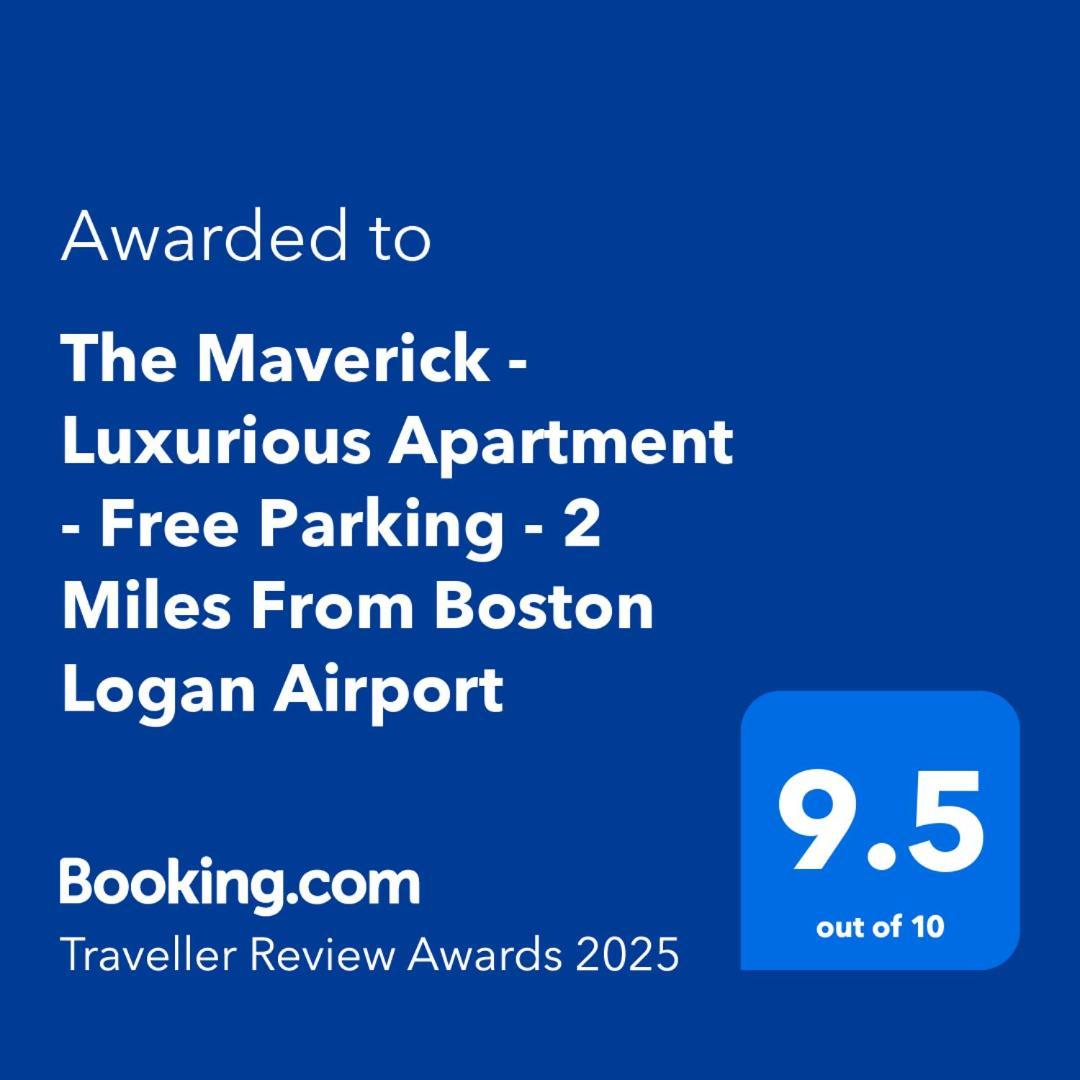 The Maverick - Luxurious Apartment - Free Parking - 2 Miles From Boston Logan Airport Chelsea Kültér fotó